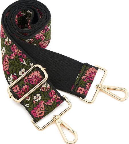 Wide Shoulder Strap Adjustable Replacement Belt Crossbody Canvas Bag Handbag