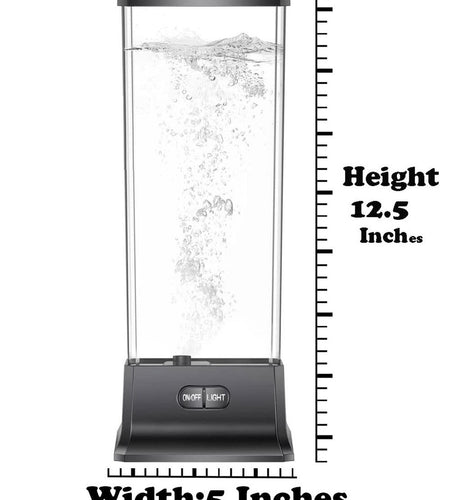COLORLIFE Cool Electric Jellyfish Lava Lamp with Bluetooth Speaker Music Gift...